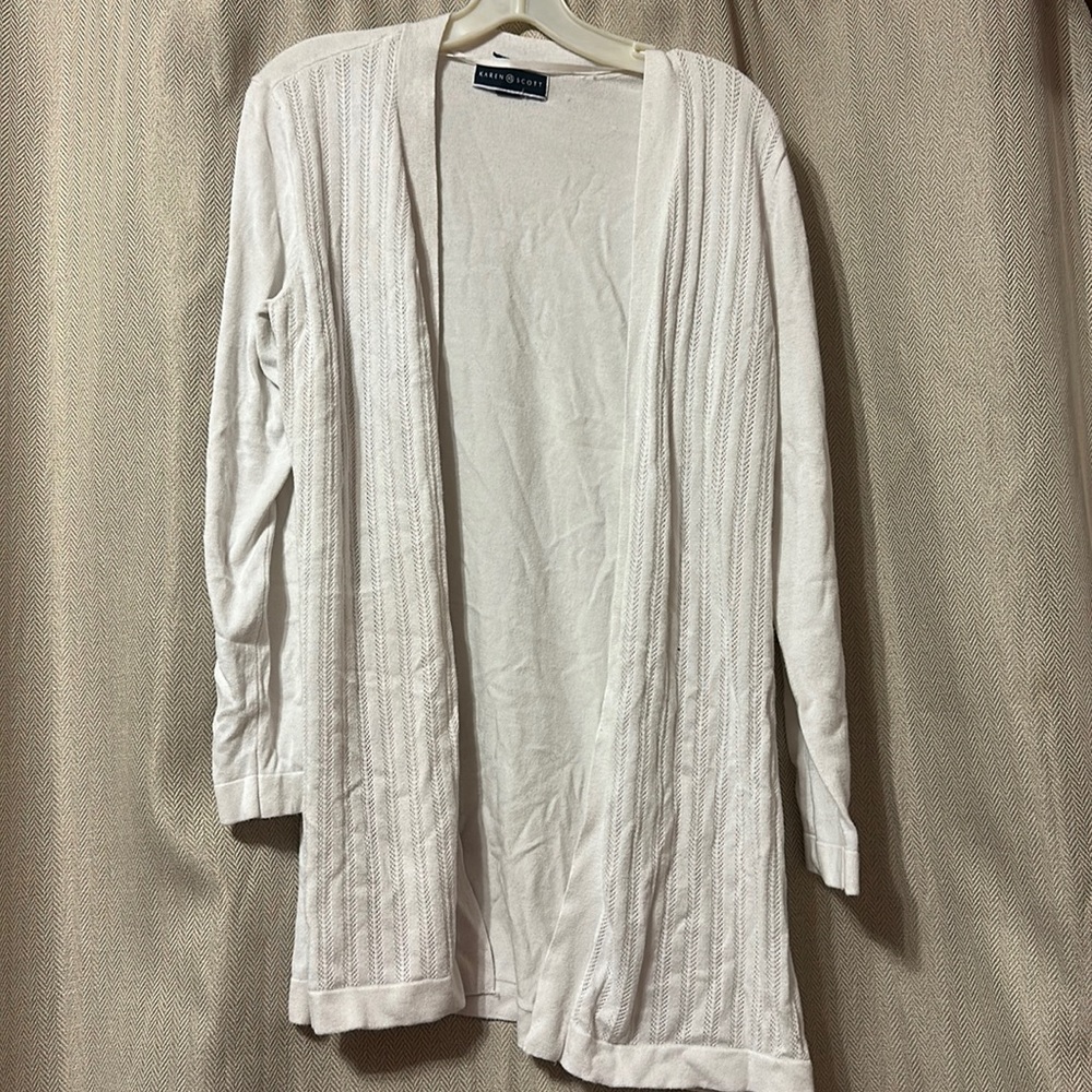 White light sweater